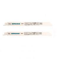 полотна универсальные для сабельной пилы 4431 vp - s1122vf, 180 x 1,8-2,5 мм, 2 шт// gross, купить metabo, купить husqvarna, купить bosch, купить makita, купить hitachi, купить hikoki, купить oregon, купить stihl