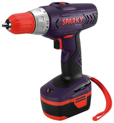Аккумуляторная дрель-шуруповерт SPARKY BR15E — купить в интернет-магазине amurinstrument.ru с доставкой по Иркутску | Каталог с характеристиками и ценами аккумуляторная дрель-шуруповерт sparky br15e, купить metabo, купить husqvarna, купить bosch, купить makita, купить hitachi, купить hikoki, купить oregon, купить stihl