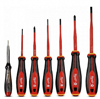 набор трехгранных отверток vde sl/ph + тестер напряжения - 7 ед. (1 шт), купить metabo, купить husqvarna, купить bosch, купить makita, купить hitachi, купить hikoki, купить oregon, купить stihl