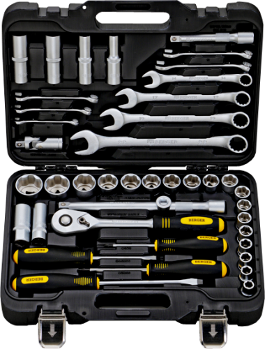 универсальный набор инструментов berger bg042-12, 42 предмета, купить metabo, купить husqvarna, купить bosch, купить makita, купить hitachi, купить hikoki, купить oregon, купить stihl