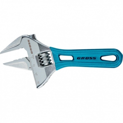 ключ разводной, 160 мм,crv, укороченная ручка// gross, купить metabo, купить husqvarna, купить bosch, купить makita, купить hitachi, купить hikoki, купить oregon, купить stihl