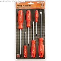 набор отверток с пластиковыми рукоятками кратон practic ssh-01, 6 пр., купить metabo, купить husqvarna, купить bosch, купить makita, купить hitachi, купить hikoki, купить oregon, купить stihl