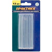 клей для клеевого пистолета практика белый, прозрачный,  7 х 100 мм, купить metabo, купить husqvarna, купить bosch, купить makita, купить hitachi, купить hikoki, купить oregon, купить stihl