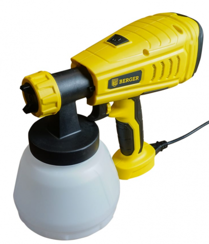 Краскораспылитель BERGER BG1413 «МАЛЕР» — купить в интернет-магазине amurinstrument.ru с доставкой по Иркутску | Каталог с характеристиками и ценами краскораспылитель berger bg1413 «малер», купить metabo, купить husqvarna, купить bosch, купить makita, купить hitachi, купить hikoki, купить oregon, купить stihl