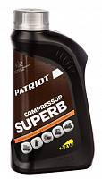 масло компрессорное patriot compressor superb 1 л, купить metabo, купить husqvarna, купить bosch, купить makita, купить hitachi, купить hikoki, купить oregon, купить stihl