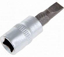 головка с битой вставкой sl4, квадрат 1/4", crv, // stels, купить metabo, купить husqvarna, купить bosch, купить makita, купить hitachi, купить hikoki, купить oregon, купить stihl