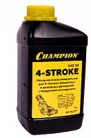 масло для 4-тактных двигателей полусинтетическое зимнее champion sae 10w30 api sl/cf 0,9, купить metabo, купить husqvarna, купить bosch, купить makita, купить hitachi, купить hikoki, купить oregon, купить stihl