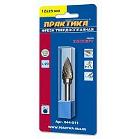 борфреза практика тип m коническая,12 х 25 мм, хвостовик 6 мм, купить metabo, купить husqvarna, купить bosch, купить makita, купить hitachi, купить hikoki, купить oregon, купить stihl