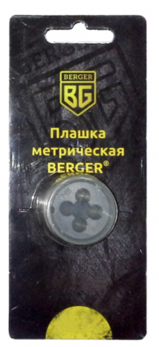 плашка метрическая м8х1,25 мм berger bg1006, купить metabo, купить husqvarna, купить bosch, купить makita, купить hitachi, купить hikoki, купить oregon, купить stihl