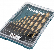 набор сверл по металлу hss-tin economy, 10 шт. (1-10 мм), купить metabo, купить husqvarna, купить bosch, купить makita, купить hitachi, купить hikoki, купить oregon, купить stihl