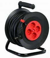 удлинитель силовой ус-4 50 метров, провод пвс 3х1,5 мм2, 4 розетки, катушка пластик, купить metabo, купить husqvarna, купить bosch, купить makita, купить hitachi, купить hikoki, купить oregon, купить stihl