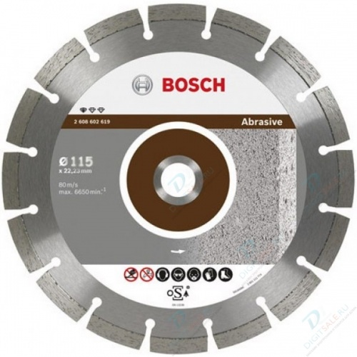 алмазный диск bosch pf abrasive 115-22,23, купить metabo, купить husqvarna, купить bosch, купить makita, купить hitachi, купить hikoki, купить oregon, купить stihl