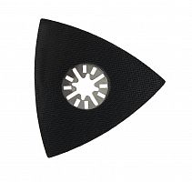 насадка для мфи подошва дельта, velcro,  без отверстий, для шлифлистов 80 мм, купить metabo, купить husqvarna, купить bosch, купить makita, купить hitachi, купить hikoki, купить oregon, купить stihl