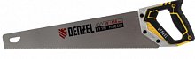 ножовка по дереву, 450 мм, 11 tpi, зуб 3d, металлопластиковая рукоятка// denzel, купить metabo, купить husqvarna, купить bosch, купить makita, купить hitachi, купить hikoki, купить oregon, купить stihl