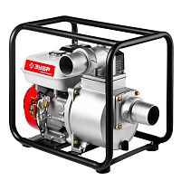 мотопомпа бензиновая зубр збмп-1000, 1000 л/мин (60 м3/ч), патрубки 80 мм, напор 30 м, всасывание 8, купить metabo, купить husqvarna, купить bosch, купить makita, купить hitachi, купить hikoki, купить oregon, купить stihl