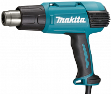 фен технический makita hg6530vk  2000вт, 50/650 град, 280-550 л/мин, 4 насадки, кейс., купить metabo, купить husqvarna, купить bosch, купить makita, купить hitachi, купить hikoki, купить oregon, купить stihl