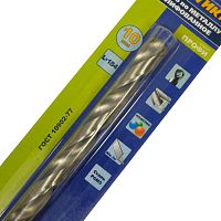 сверло по металлу удлиненное практика р6м5 10 х 184 мм (1шт.) блистер, купить metabo, купить husqvarna, купить bosch, купить makita, купить hitachi, купить hikoki, купить oregon, купить stihl