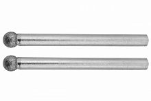 мини-шарошки зубр алмазные, d 4,0x3,2мм, длина 38мм, 2шт, купить metabo, купить husqvarna, купить bosch, купить makita, купить hitachi, купить hikoki, купить oregon, купить stihl