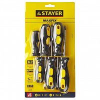 набор stayer "master": отвертки слесарные, двухкомпонентная рукоятка, магнитный наконечник, 6шт, купить metabo, купить husqvarna, купить bosch, купить makita, купить hitachi, купить hikoki, купить oregon, купить stihl