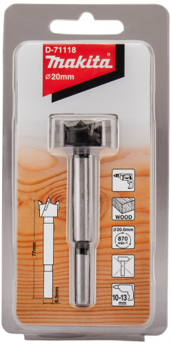 сверло форстнера standard 20x77, купить metabo, купить husqvarna, купить bosch, купить makita, купить hitachi, купить hikoki, купить oregon, купить stihl