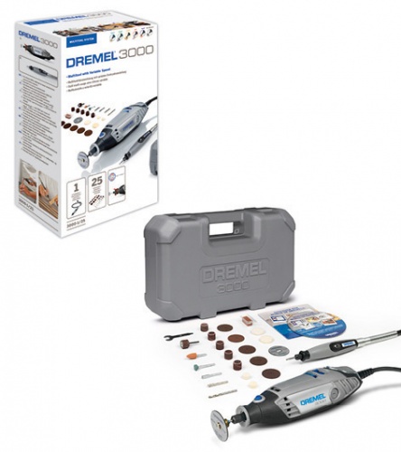 Многофункциональный инструмент DREMEL 3000 (1/25) — купить в интернет-магазине amurinstrument.ru с доставкой по Иркутску | Каталог с характеристиками и ценами многофункциональный инструмент dremel 3000 (1/25), купить metabo, купить husqvarna, купить bosch, купить makita, купить hitachi, купить hikoki, купить oregon, купить stihl
