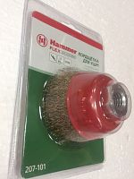 кордщетка hammer flex 207-101 65мм m14  чашеобразная гофрированная мягкая для ушм, купить metabo, купить husqvarna, купить bosch, купить makita, купить hitachi, купить hikoki, купить oregon, купить stihl