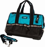 сумка для инструмента handwerker, 42 кармана, пластик. дно, наплечный ремень, 475х260х360мм// gross, купить metabo, купить husqvarna, купить bosch, купить makita, купить hitachi, купить hikoki, купить oregon, купить stihl