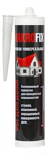 универсальный силиконовый герметик makrofix, белый, 280 мл., купить metabo, купить husqvarna, купить bosch, купить makita, купить hitachi, купить hikoki, купить oregon, купить stihl