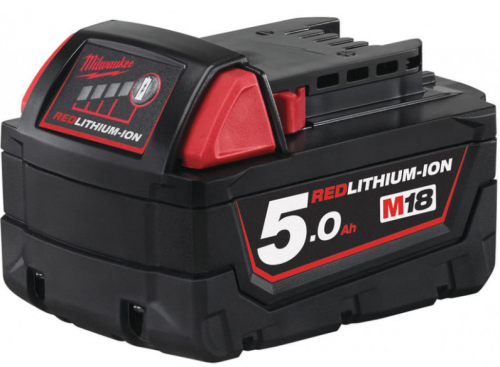 аккумулятор milwaukee m18 b5 (5ah li-ion), купить metabo, купить husqvarna, купить bosch, купить makita, купить hitachi, купить hikoki, купить oregon, купить stihl