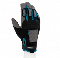 перчатки универсальные, усиленные, с защитными накладками, deluxe, размер m (8)// gross, купить metabo, купить husqvarna, купить bosch, купить makita, купить hitachi, купить hikoki, купить oregon, купить stihl