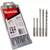 набор буров sds-plus centering tip, 5 шт (6×110×2, 8×160×2, 10×160), купить metabo, купить husqvarna, купить bosch, купить makita, купить hitachi, купить hikoki, купить oregon, купить stihl