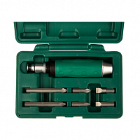 ag010055a ударная отвертка с битами sl 8,10мм ph# 2,3  36мм и ph# 2,3  80мм, 7 предметов, купить metabo, купить husqvarna, купить bosch, купить makita, купить hitachi, купить hikoki, купить oregon, купить stihl