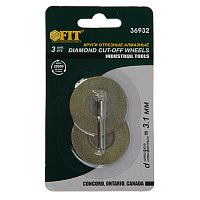 круги с алмазным напылением fit 40 мм, 2 шт. и штифт д. 3 мм, купить metabo, купить husqvarna, купить bosch, купить makita, купить hitachi, купить hikoki, купить oregon, купить stihl