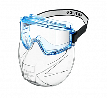 зубр  панорама щит в комплекте со щитком, непрямая вентиляция, защитные очки, профессионал (110233), купить metabo, купить husqvarna, купить bosch, купить makita, купить hitachi, купить hikoki, купить oregon, купить stihl