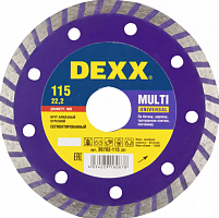 алмазный диск dexx multi universal 115 мм сегментированный по бетону кирпичу камню, купить metabo, купить husqvarna, купить bosch, купить makita, купить hitachi, купить hikoki, купить oregon, купить stihl