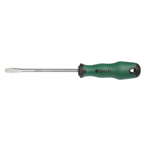 Отвертка Cr-Mo с обрезиненной ручкой шлицевая 8х1 — купить в интернет-магазине amurinstrument.ru с доставкой по Иркутску | Каталог с характеристиками и ценами отвертка cr-mo с обрезиненной ручкой шлицевая 8х1, купить metabo, купить husqvarna, купить bosch, купить makita, купить hitachi, купить hikoki, купить oregon, купить stihl
