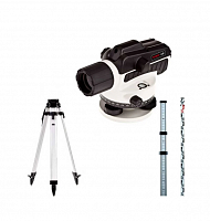 комплект нивелир оптический ada ruber-x32 + рейка нивелирная телескопическая ada staff 3 + штатив ал, купить metabo, купить husqvarna, купить bosch, купить makita, купить hitachi, купить hikoki, купить oregon, купить stihl