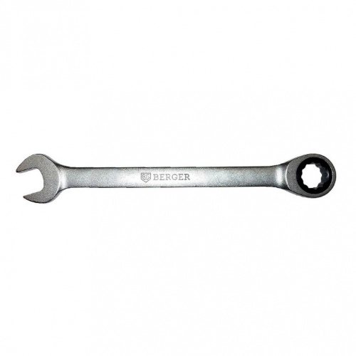 Ключ комбинированный трещоточный 18 мм BERGER BG1188 — купить в интернет-магазине amurinstrument.ru с доставкой по Иркутску | Каталог с характеристиками и ценами ключ комбинированный трещоточный 18 мм berger bg1188, купить metabo, купить husqvarna, купить bosch, купить makita, купить hitachi, купить hikoki, купить oregon, купить stihl