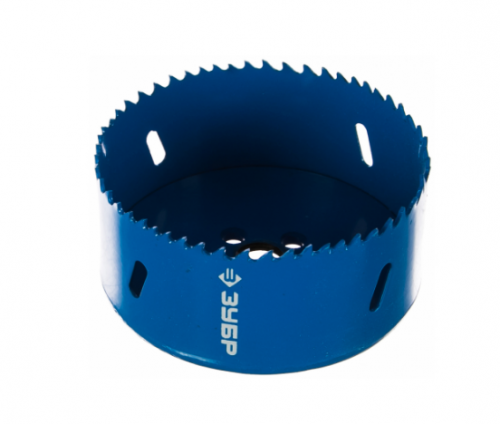 зубр 95мм, коронка биметаллическая, быстрорежущая сталь, купить metabo, купить husqvarna, купить bosch, купить makita, купить hitachi, купить hikoki, купить oregon, купить stihl