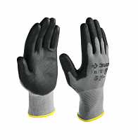 зубр  точная работа, тонкое покрытие для точных работ, размер xl, перчатки с полиуретановым покрытие, купить metabo, купить husqvarna, купить bosch, купить makita, купить hitachi, купить hikoki, купить oregon, купить stihl