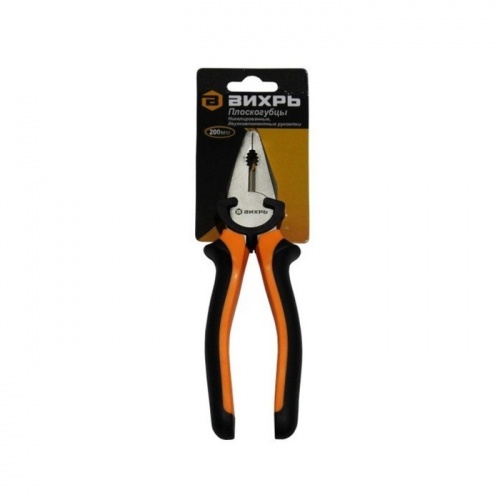 плоскогубцы вихрь 200 мм, никель двухкомпанентные рукоятки, купить metabo, купить husqvarna, купить bosch, купить makita, купить hitachi, купить hikoki, купить oregon, купить stihl