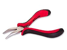 длинногубцы mini. matrix 130мм, никилированные, изогнутые, купить metabo, купить husqvarna, купить bosch, купить makita, купить hitachi, купить hikoki, купить oregon, купить stihl