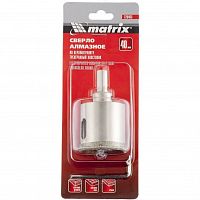 сверло алмазное по керамограниту, 40 х 67 мм, 3-гранный хвостовик// matrix, купить metabo, купить husqvarna, купить bosch, купить makita, купить hitachi, купить hikoki, купить oregon, купить stihl