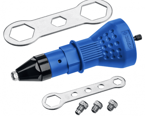 зубр нв-48  насадка-заклепочник на шуруповерт, профессионал, купить metabo, купить husqvarna, купить bosch, купить makita, купить hitachi, купить hikoki, купить oregon, купить stihl