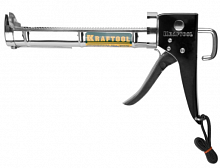 kraftool полукорпусной пистолет для герметика professional, хромированный, 320 мл., купить metabo, купить husqvarna, купить bosch, купить makita, купить hitachi, купить hikoki, купить oregon, купить stihl