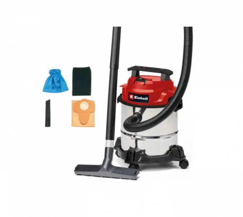Пылесос строительный Einhell TC-VC 1812/1 S — купить в интернет-магазине amurinstrument.ru с доставкой по Иркутску | Каталог с характеристиками и ценами пылесос строительный einhell tc-vc 1812/1 s, купить metabo, купить husqvarna, купить bosch, купить makita, купить hitachi, купить hikoki, купить oregon, купить stihl