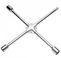 ключ-крест баллонный, 17 х 19 х 21 х 22 х 1/2 , усиленный, с переходником на 1/2 // stels, купить metabo, купить husqvarna, купить bosch, купить makita, купить hitachi, купить hikoki, купить oregon, купить stihl