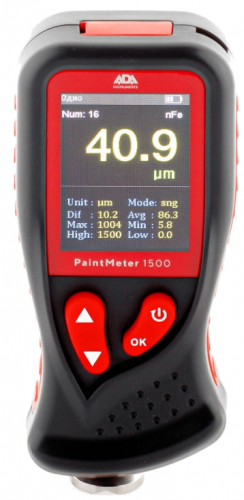 толщиномер лкп ada paintmeter 1500, купить metabo, купить husqvarna, купить bosch, купить makita, купить hitachi, купить hikoki, купить oregon, купить stihl