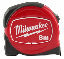 рулетка milwaukee slim 8м / ширна 25мм, купить metabo, купить husqvarna, купить bosch, купить makita, купить hitachi, купить hikoki, купить oregon, купить stihl