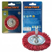 кордщетка для дрели абразивная практика 63 мм радиальная, (1шт.) блистер, купить metabo, купить husqvarna, купить bosch, купить makita, купить hitachi, купить hikoki, купить oregon, купить stihl